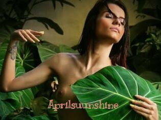 Aprilsuunshine