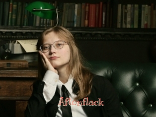 Aftonflack