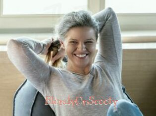 BlondyOnScooty
