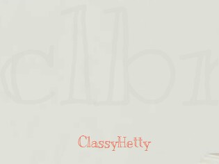 ClassyHetty